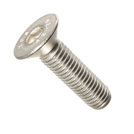 Newport Fasteners M5-0.80 Socket Head Cap Screw, Flat Head, Plain Stainless Steel, 30 mm Length, 5000 PK 575390-5000